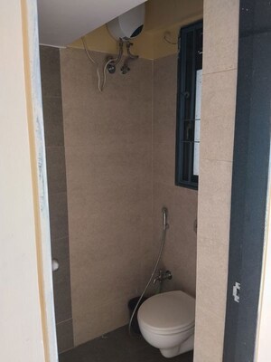 Bathroom in 1 BHK Apartment at Chandak Nishchay, Borivali East – for Rent