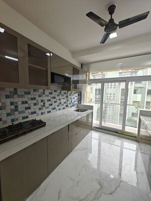 Kitchen in 3 BHK Apartment at Seawoods Sector 40 – for Rent