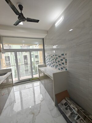 Living Room in 3 BHK Apartment at Seawoods Sector 40 – for Rent