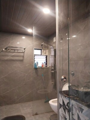 Bathroom in 3 BHK Villa at ANP Olympus, Balewadi – for Rent