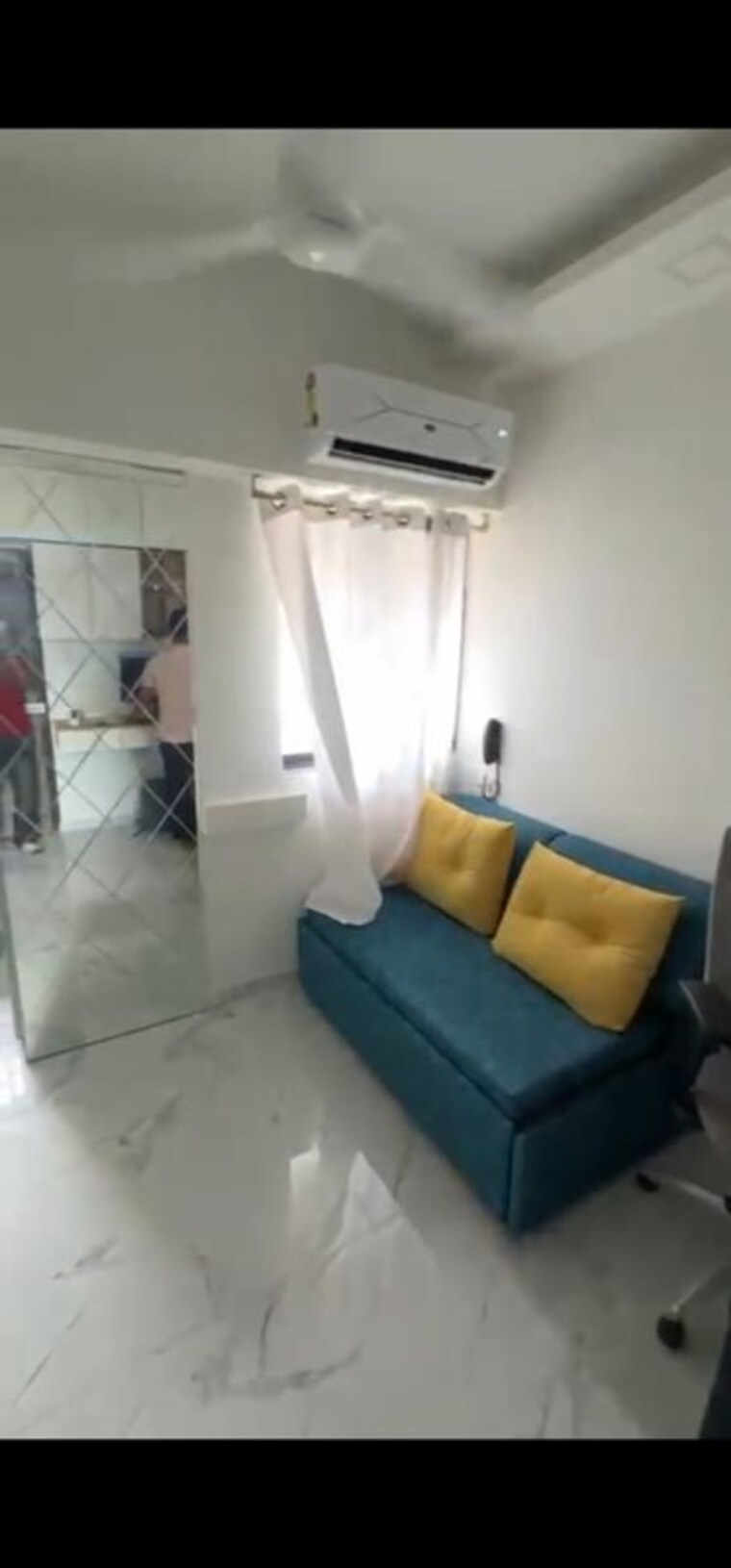 Living Room, promesa-midtown 1 Bedroom 500 Sq.Ft. Apartment In Ghatkopar East Mumbai 10588528