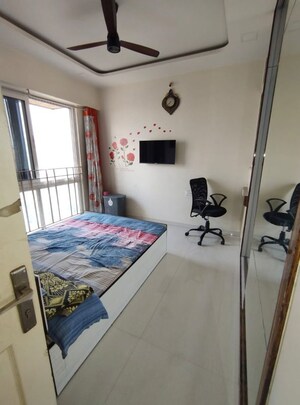 Master Bedroom in 1 BHK Apartment at Vijay Orovia, Ghodbunder Road – for Sale