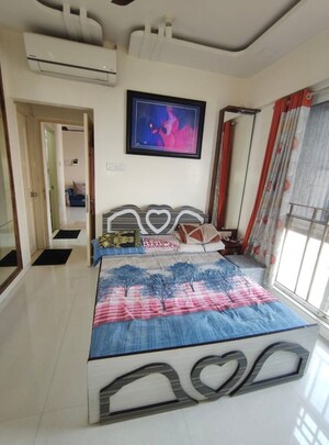 Master Bedroom in 1 BHK Apartment at Vijay Orovia, Ghodbunder Road – for Sale
