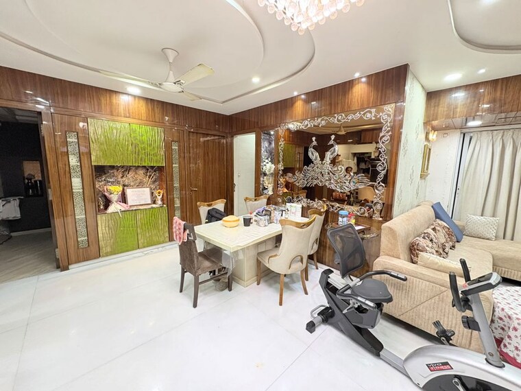 Living Room, hubtown-sunstone 3 Bedroom 1300 Sq.Ft. Apartment In Bandra East Mumbai 10588538