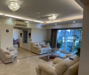 Living Room in 3 BHK Apartment at Rushi Tower, Andheri West – for Rent