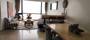 Kitchen in 3 BHK Apartment at Rustomjee Crown, Prabhadevi – for Rent