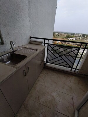 Balcony in 3 BHK Apartment at Central Park Flower Valley Aqua Front Towers, Sohna Sector 33 – for Rent