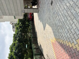 Balcony in 3 BHK Apartment at Purvanchal Saket Dham Apartments, Sector 61 – for Rent