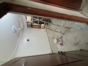 Balcony in 3 BHK Apartment at Purvanchal Saket Dham Apartments, Sector 61 – for Rent