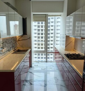 Kitchen in 4 BHK Apartment at Indiabulls Blu, Worli – for Rent
