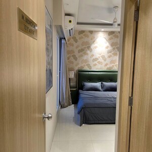 Bathroom in 1 BHK Apartment at Atlanta Enclave, Shilphata – for Sale
