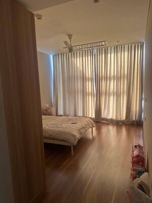 Bedroom in 3.5 BHK Apartment at Shapoorji Pallonji Joyville Tower Crown, Sector 102 – for Rent