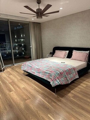 Bedroom in 3.5 BHK Apartment at Shapoorji Pallonji Joyville Tower Crown, Sector 102 – for Rent