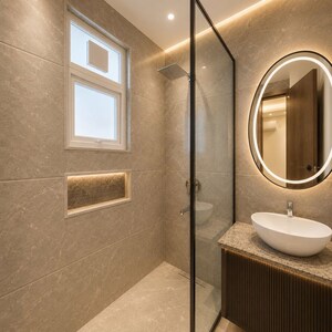Building Lobby in 3 BHK Builder Floor at Skywhales Vienna Greens, Sector 99a – for Sale