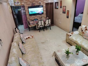 Living Room in 3 BHK Apartment at Kalkaji – for Sale
