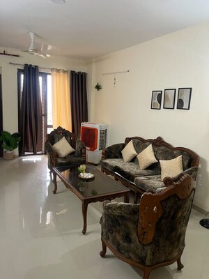 Living Room in 3 BHK Apartment at SDS NRI Residency, Sector 45 – for Rent