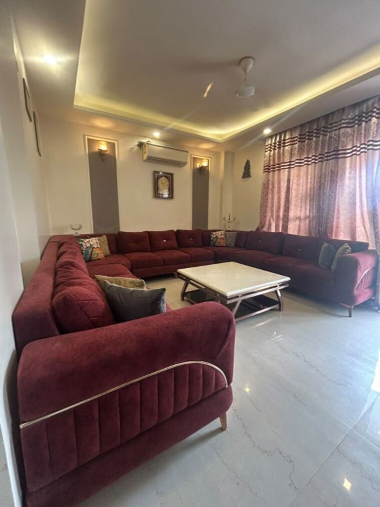 Living Room, central-park-flower-valley 2 Bedroom 1093 Sq.Ft. Builder Floor In Sohna Sector 33 Gurgaon 10588687
