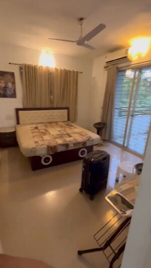 Living Room in 4 BHK Apartment at Orion Complex, Aundh – for Rent