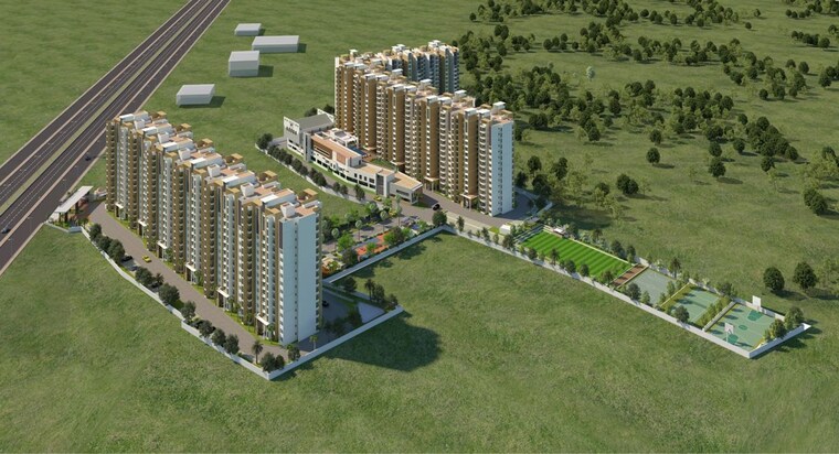 Exterior View, snn-raj-high-gardens 2 Bedroom 985 Sq.Ft. Apartment In Hosur Road Bangalore 9923436