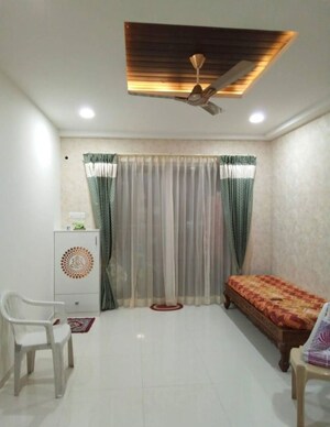 Living Room in 2 BHK Apartment at Cybercity Rainbow Vistas Rock Gardens, Hi Tech City – for Rent