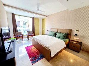 Bedroom in 4 BHK Builder Floor at Greater Kailash – for Rent