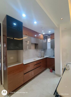 Kitchen in 2 BHK Builder Floor at Malviya Nagar – for Sale