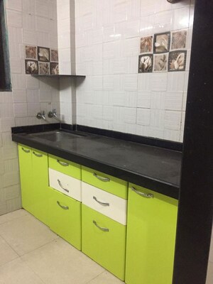 Kitchen in 2 BHK Apartment at Gajraj CHS Kopri, Kopri – for Rent