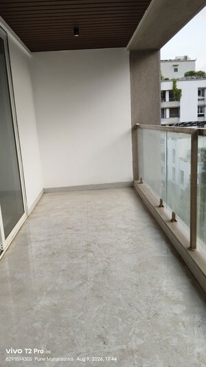 Balcony in 3 BHK Apartment at Sai Shriya Anand, Baner – for Rent