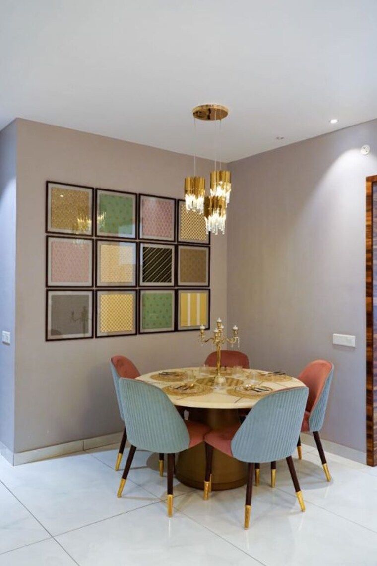 Bedroom, malwa-escon-primera 3 Bedroom 1550 Sq.Ft. Apartment In International Airport Road Zirakpur 10588776