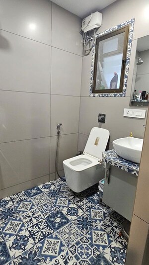 Bathroom in 3 BHK Apartment at Andheri West – for Rent