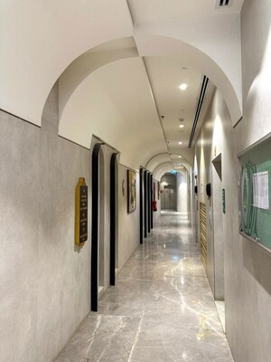 Building Lobby in 2 BHK Apartment at Godrej RKS, Chembur – for Rent