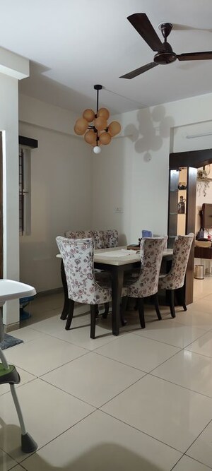 Living Room in 3 BHK Apartment at GR Maithri, Cambridge Layout – for Rent