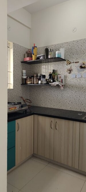 Kitchen in 1 BHK Apartment at Halasuru – for Rent