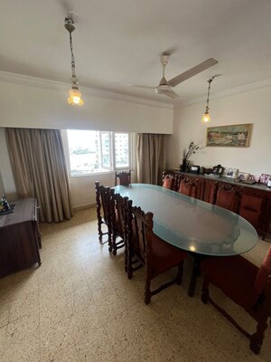 Dining area in 3 BHK Apartment at Jolly Maker Apartment, Cuffe Parade – for Sale