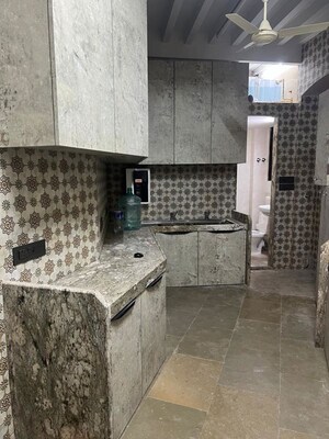 Kitchen in 3 BHK Apartment at Connaught Mansion, Colaba – for Rent