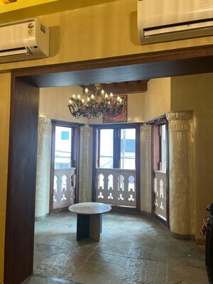 Living Room in 3 BHK Apartment at Connaught Mansion, Colaba – for Rent