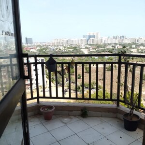 Balcony in 3 BHK Apartment at Ardee City Palm Grove Heights, Sector 52 – for Rent