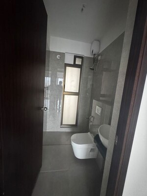 Bathroom in 1 BHK Apartment at Raymond Ten X Habitat, Pokhran Road No Two – for Rent