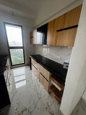 Kitchen in 2 BHK Apartment at Raymond Ten X Habitat, Pokhran Road No Two – for Rent