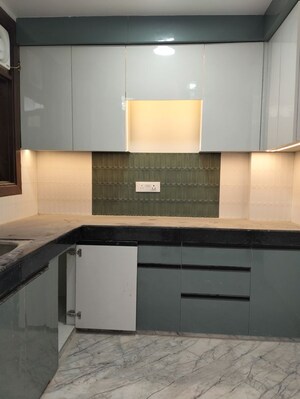 Kitchen in 3 BHK Builder Floor at Khirki Extension – for Sale