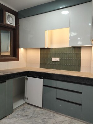 Kitchen in 3 BHK Builder Floor at Khirki Extension – for Sale