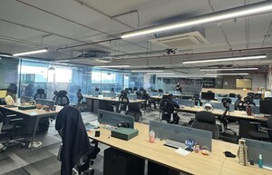Gym in  Office Space at Pinnacle Business Park, Andheri East – for Rent