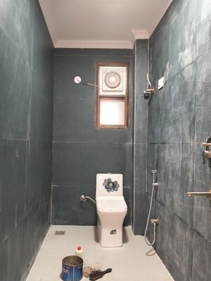 Bathroom in 4 BHK Builder Floor at Khirki Extension – for Rent