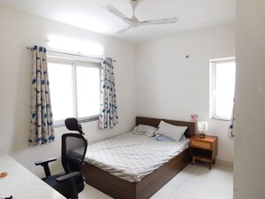 Living Room in 3 BHK Apartment at Ambience Courtyard, Manikonda – for Rent