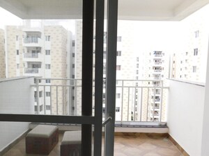 Staircase in 3 BHK Apartment at Ambience Courtyard, Manikonda – for Rent