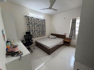 Living Room in 3 BHK Apartment at Ambience Courtyard, Manikonda – for Rent