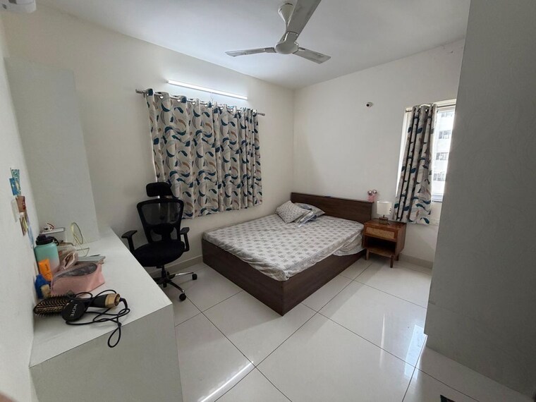 Living Room, ambience-courtyard 3 Bedroom 1700 Sq.Ft. Apartment In Manikonda Hyderabad 10588946