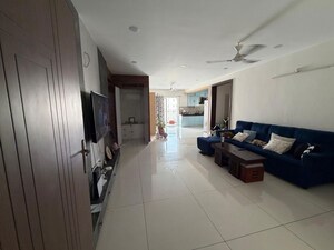 Building Lobby in 3 BHK Apartment at Ambience Courtyard, Manikonda – for Rent