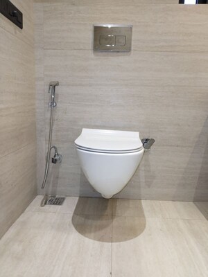 Bathroom in 3 BHK Apartment at Jor Bagh – for Rent