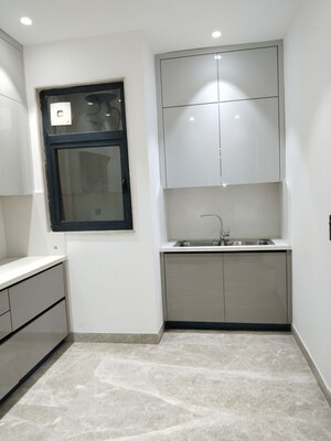 Bathroom in 3 BHK Apartment at Jor Bagh – for Rent